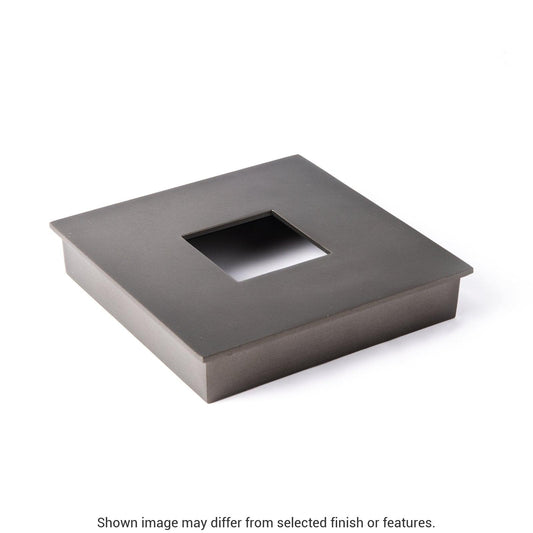 2" Square Bollard Cover Cap - White by Hubbardton Forge