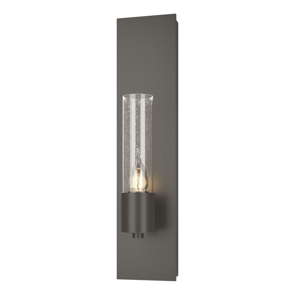 Hubbardton Forge Pillar 1 Light Sconce - Dimmable, Versatile Finish Options, Vermont Craftsmanship