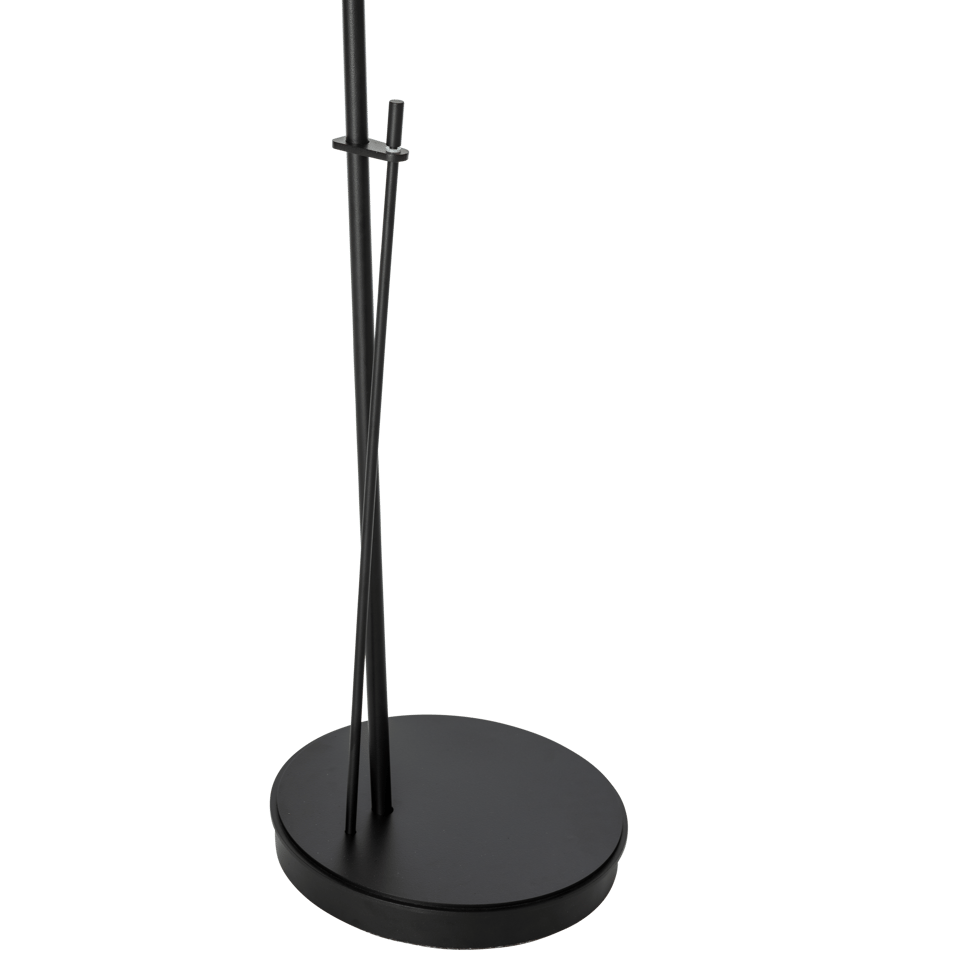 Hubbardton Forge Vertex Floor Lamp, Dimmable White Art Glass Shade, Elegant Origami-Inspired Design