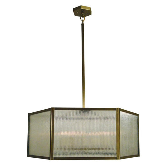 26″ Lyon Chandelier - LYCH-26AE-AB - Antique Brass by Arroyo Craftsman