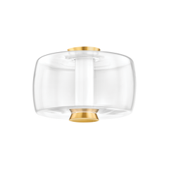 Beau Flush Mount - 10"H x 15"W