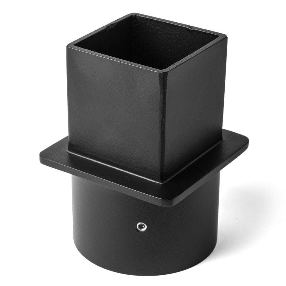 Hubbardton Forge 2.5" Square to 3" Round Post Adapter, Durable, UL Wet Rated, Multiple Finishes Available