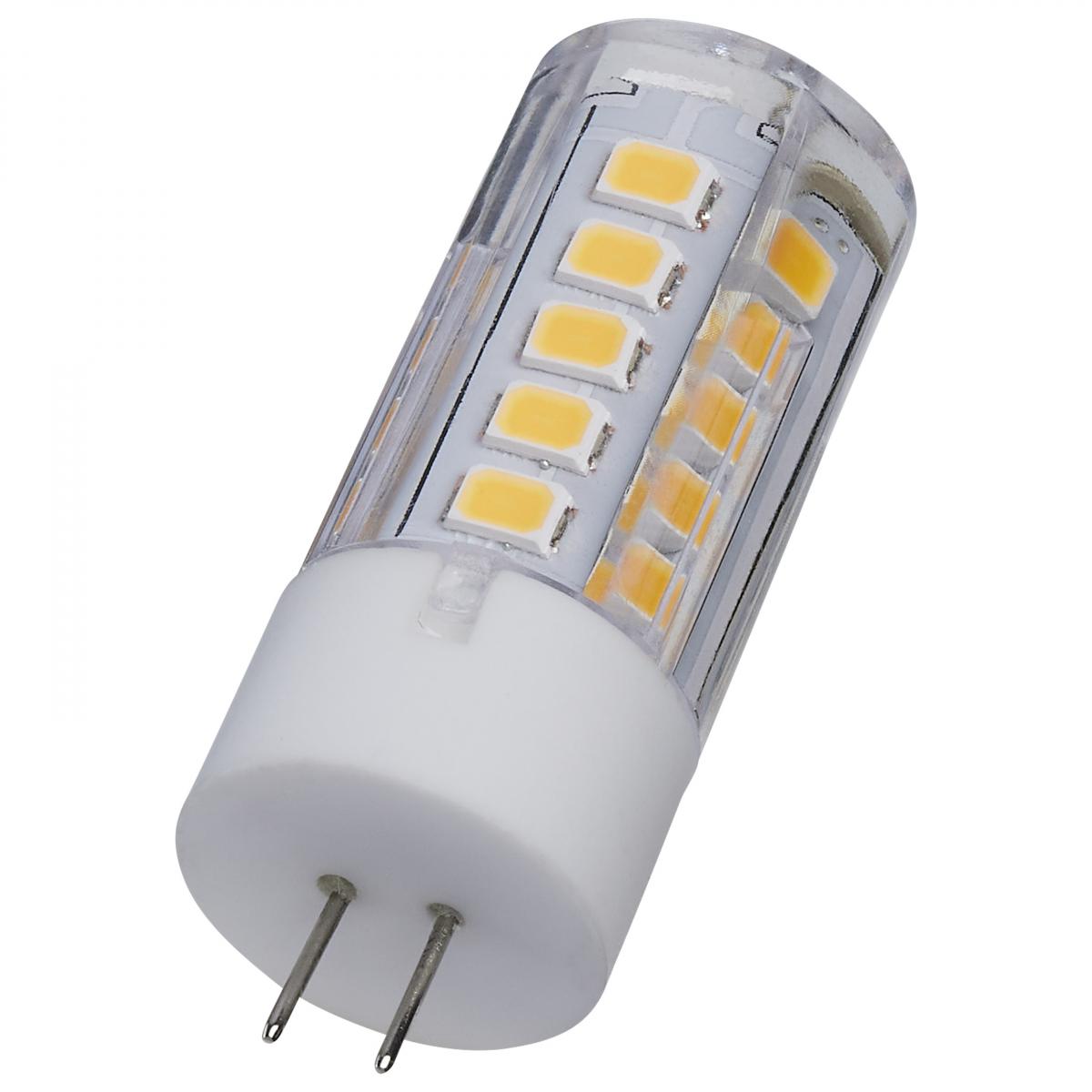 3W LED T5 Bulb, 330 Lumens, G4 Base, Dimmable, 12V, 25,000 Hour Life, Warm to Cool Light Options