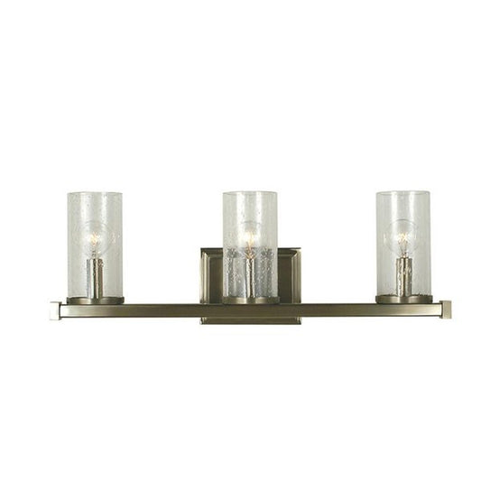 3-Light Brushed Nickel Compass Sconce - 1113 BN by Framburg