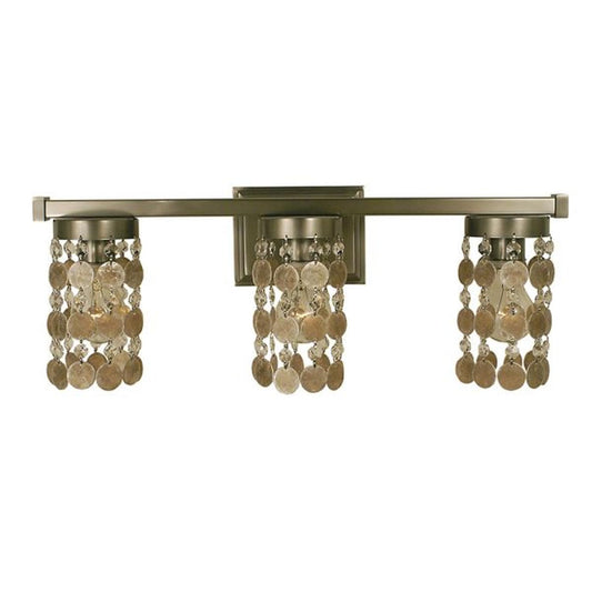 3-Light Brushed Nickel Naomi Sconce - 4363 BN by Framburg