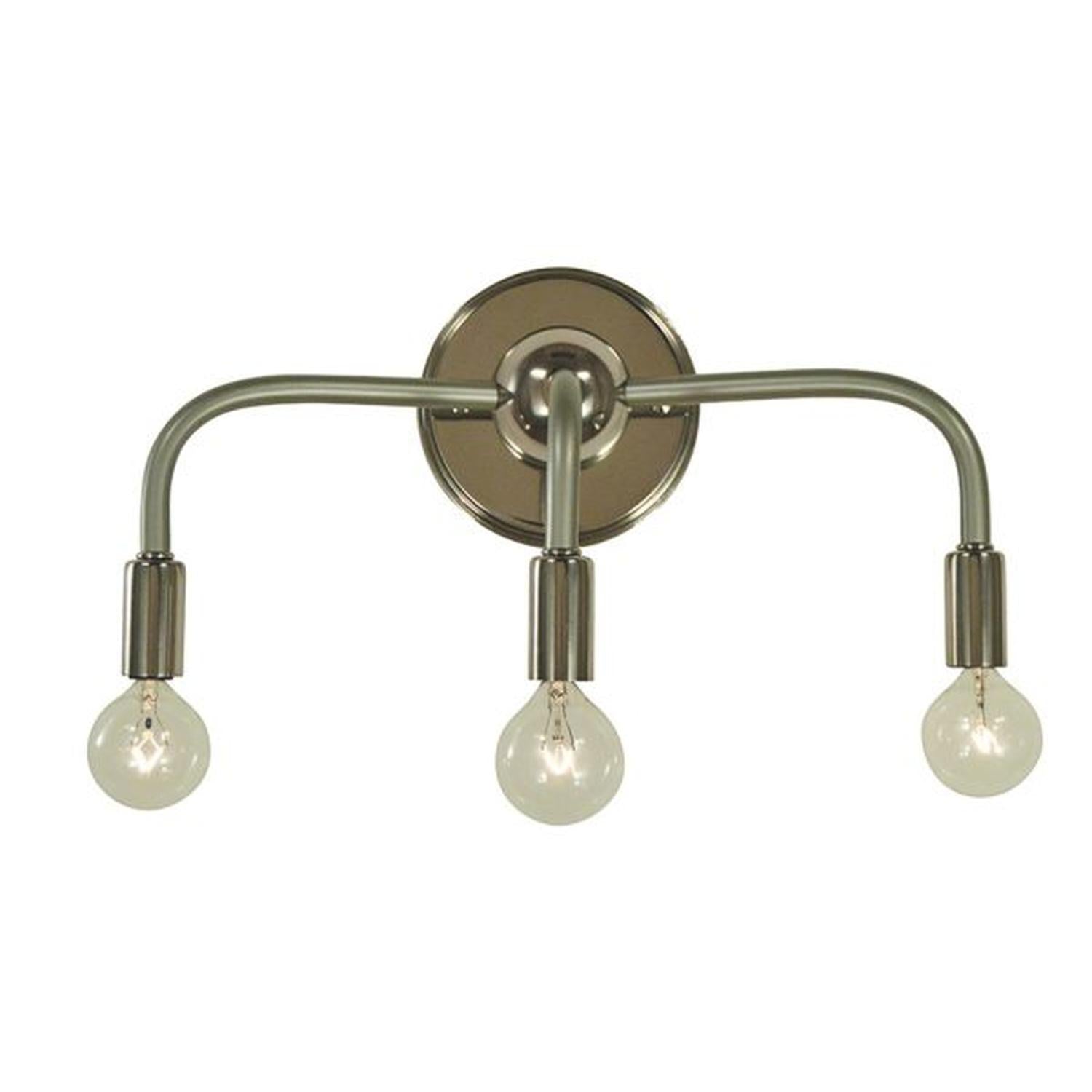 3-Light Candide Sconce - 5003 PN/SP by Framburg