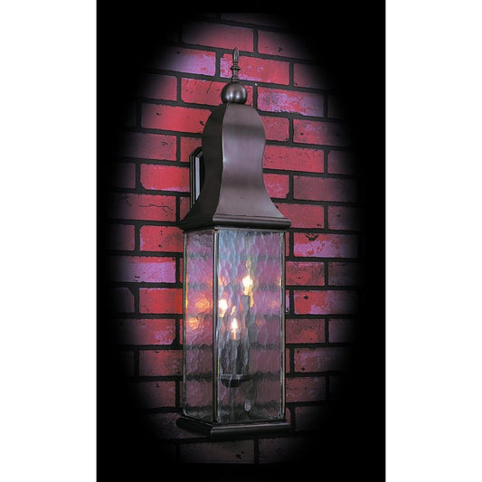 3-Light Mahogany Bronze Marquis Exterior Wall Mount - 9268 MB by Framburg