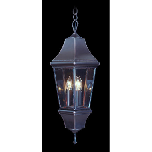 3-Light Normandy Exterior Ceiling Mounts - 8738 IRON by Framburg