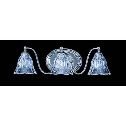 3-Light Polished Nickel Geneva Sconce - 8173 PN by Framburg