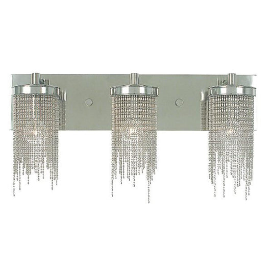 3-Light Polished Silver Guinevere Sconce - 2293 PS by Framburg
