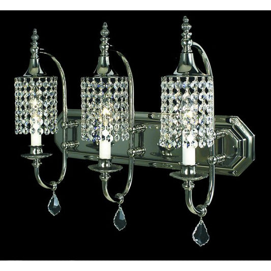 3-Light Polished Silver Princessa Dining Chandelier - 2049 PS by Framburg