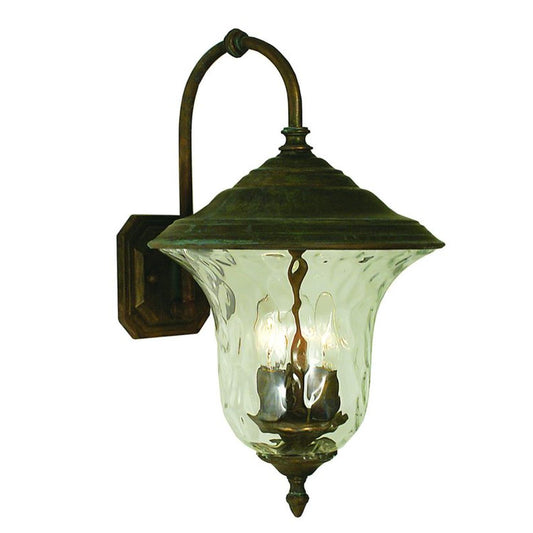 3-Light Raw Copper Hartford Exterior Wall Mount - 1225 RC by Framburg