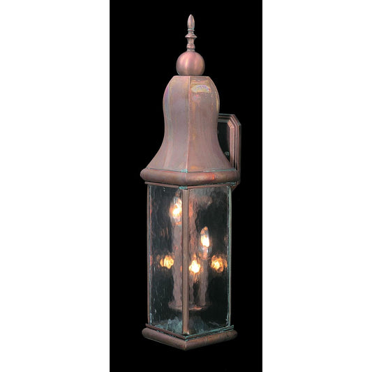 3-Light Raw Copper Marquis Exterior Wall Mount - 9265 RC by Framburg