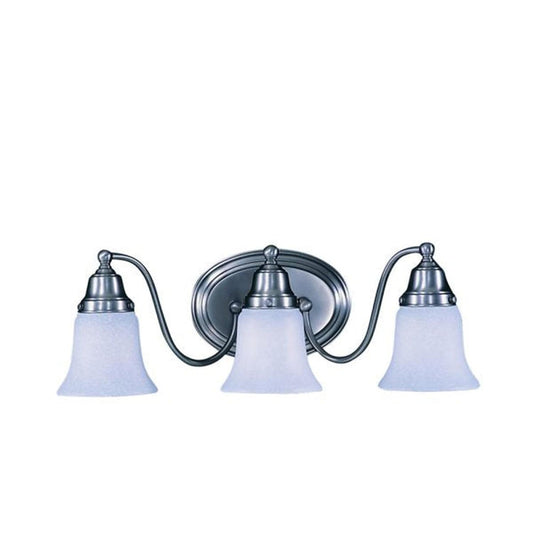 3-Light Satin Pewter Magnolia Sconce - 8413 SP by Framburg