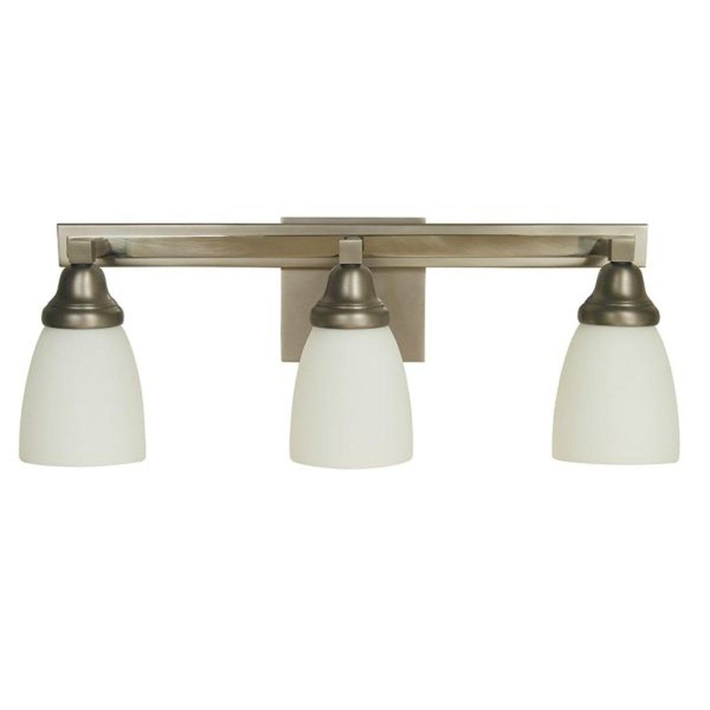 3-Light Satin Pewter/Polished Nickel Mercer Sconce - 4783 SP/PN by Framburg