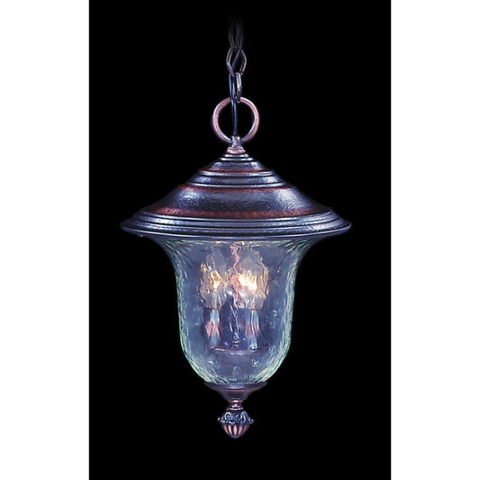 3-Light Siena Bronze Carcassonne Exterior Ceiling Mount - 8326 SBR by Framburg