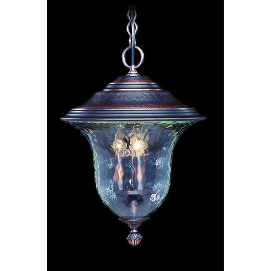 3-Light Siena Bronze Carcassonne Exterior Ceiling Mount - 8331 SBR by Framburg