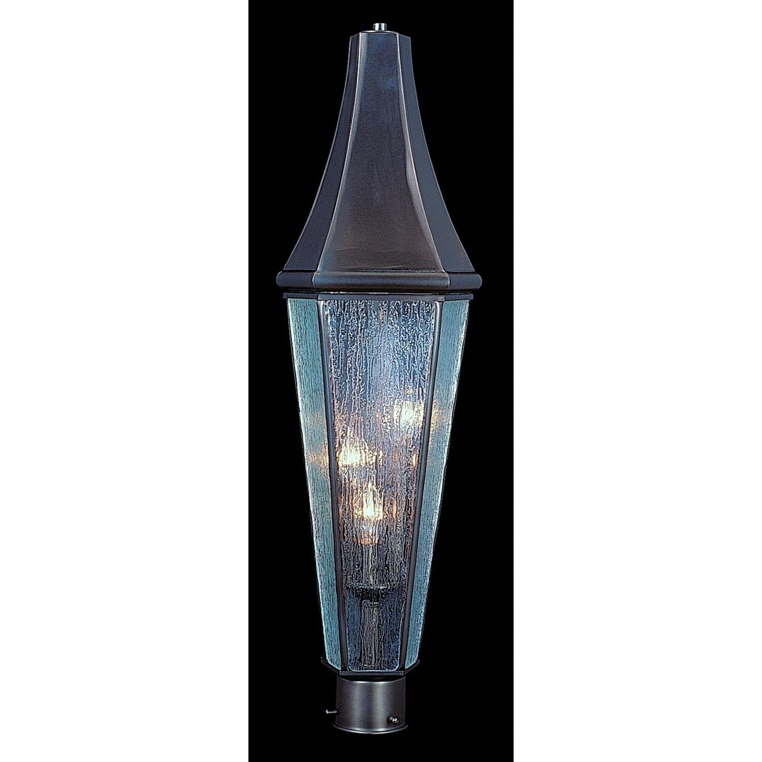 3-Light Siena Bronze Le Havre Exterior Post Mount - 8926 SBR by Framburg