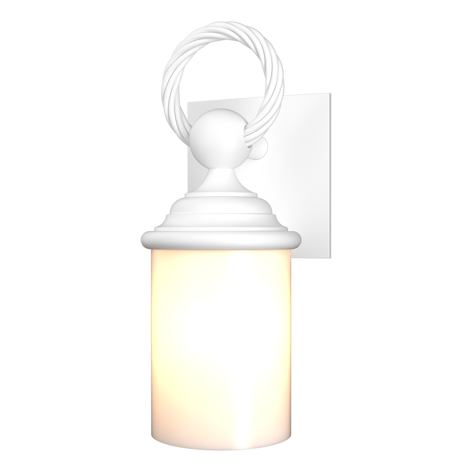 Hubbardton Forge Cavo Outdoor Wall Sconce, Aluminum, Dimmable, UL Wet Rated, 75W E26 Bulb