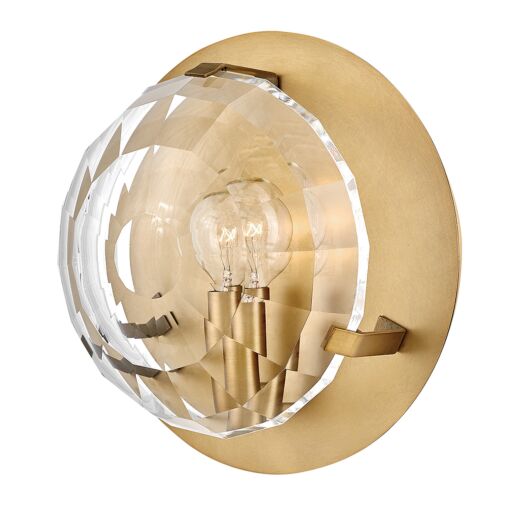 Nala Small Single Light Sconce by Fredrick Ramond - Elegant Black or Heritage Brass Wall Fixture
