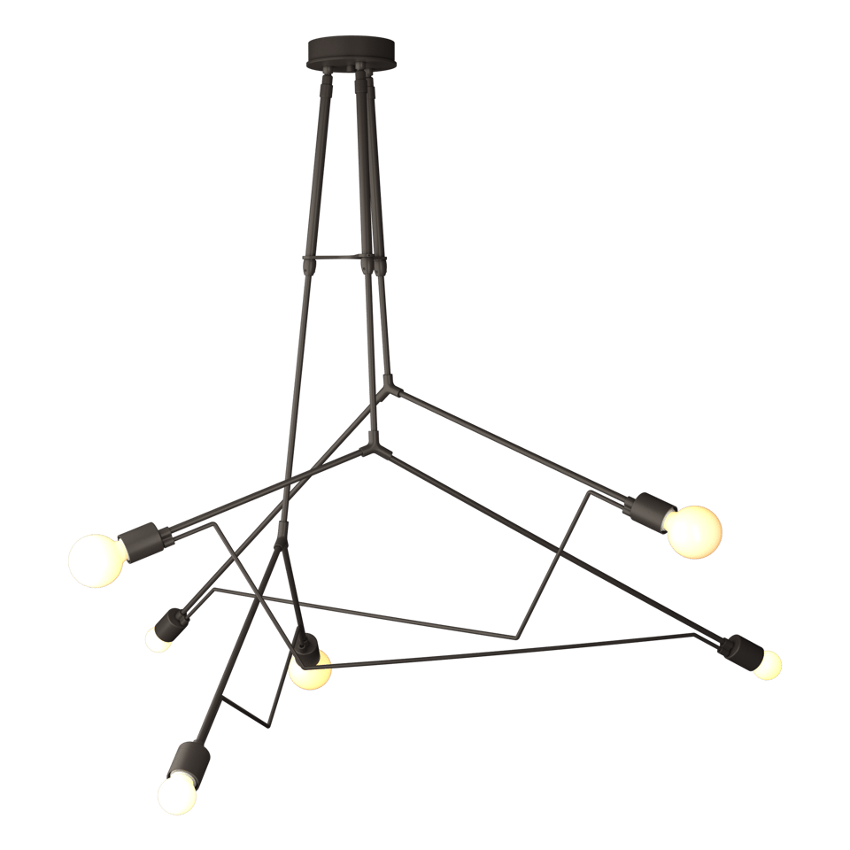 Hubbardton Forge Divergence Outdoor Pendant - Coastal Dark Smoke, Part Number .