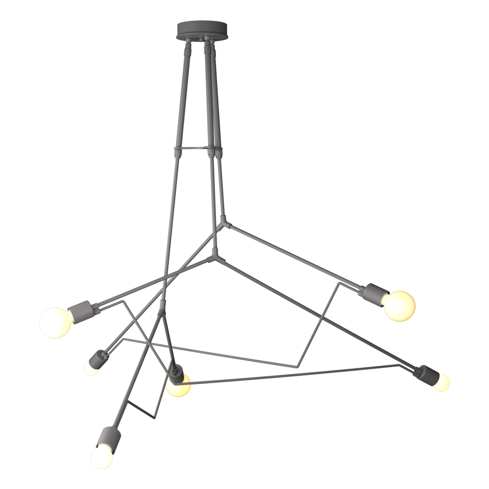 Hubbardton Forge Divergence Outdoor Pendant - Coastal Burnished Steel, Part Number .