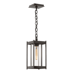 Cela Medium Outdoor Lantern by Hubbardton Forge - Dimmable, Durable, Versatile Design, Multiple Finishes