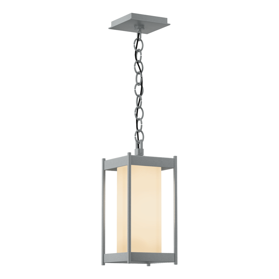Cela Medium Outdoor Lantern by Hubbardton Forge - Dimmable, Durable, Versatile Design, Multiple Finishes