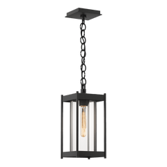 Cela Medium Outdoor Lantern by Hubbardton Forge - Dimmable, Durable, Versatile Design, Multiple Finishes