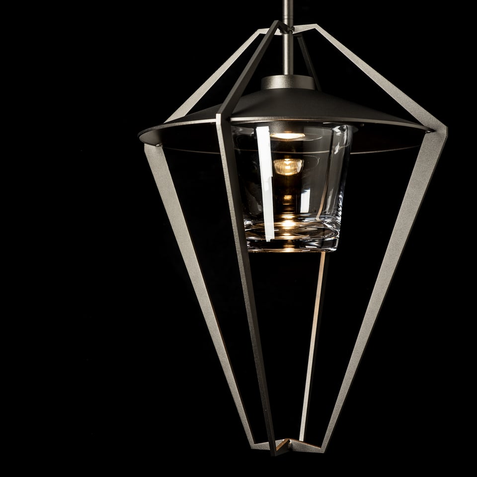 Hubbardton Forge Stellar 2-in-1 Large Outdoor Pendant/Semi-Flush Light, Dimmable, 50W, Multiple Finishes