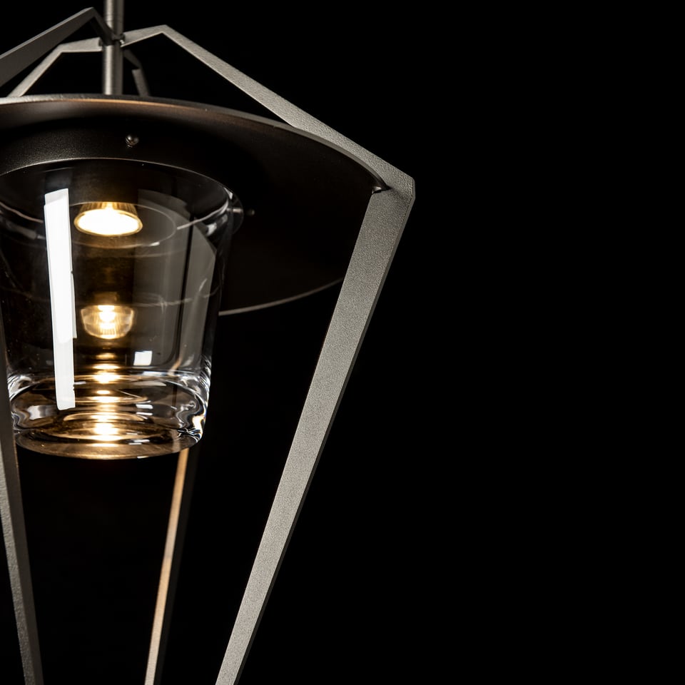 Hubbardton Forge Stellar 2-in-1 Large Outdoor Pendant/Semi-Flush Light, Dimmable, 50W, Multiple Finishes