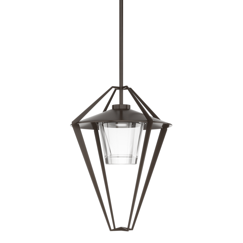 Hubbardton Forge Stellar 2-in-1 Large Outdoor Pendant/Semi-Flush Light, Dimmable, 50W, Multiple Finishes