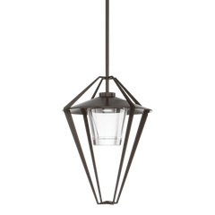 Hubbardton Forge Stellar 2-in-1 Large Outdoor Pendant/Semi-Flush Light, Dimmable, 50W, Multiple Finishes