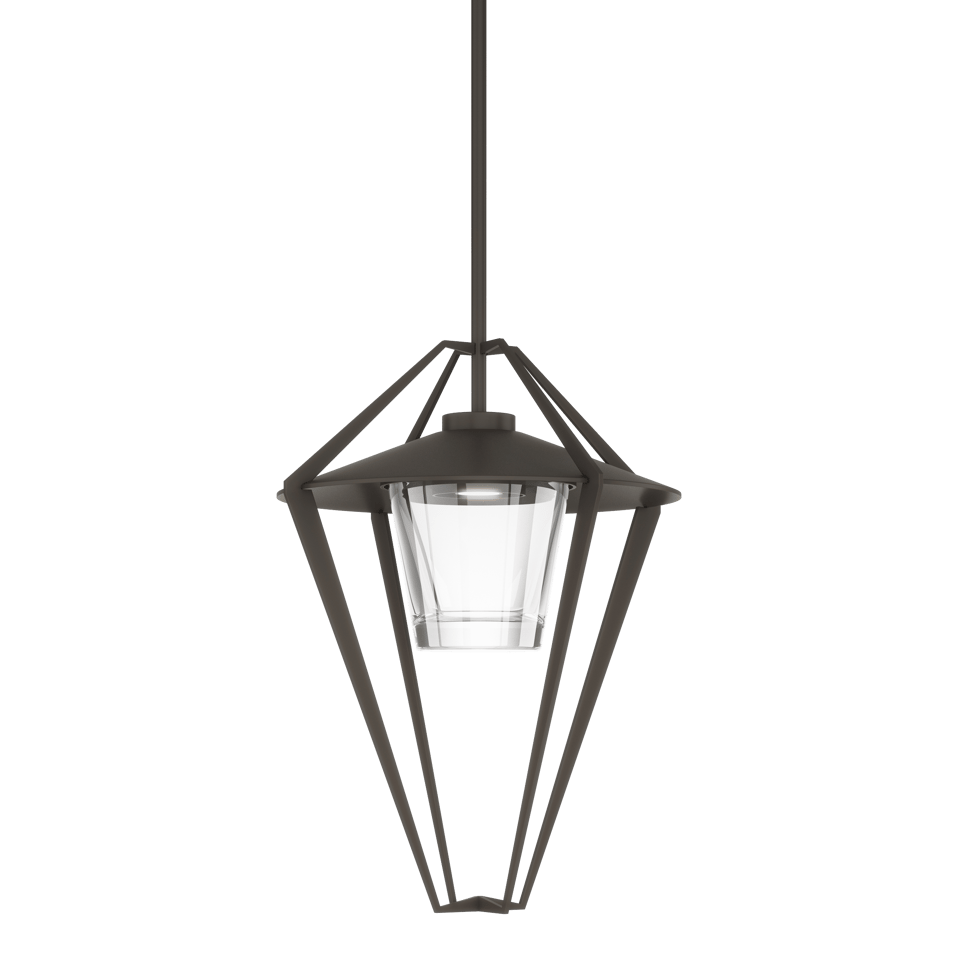 Hubbardton Forge Stellar 2-in-1 Large Outdoor Pendant/Semi-Flush Light, Dimmable, 50W, Multiple Finishes