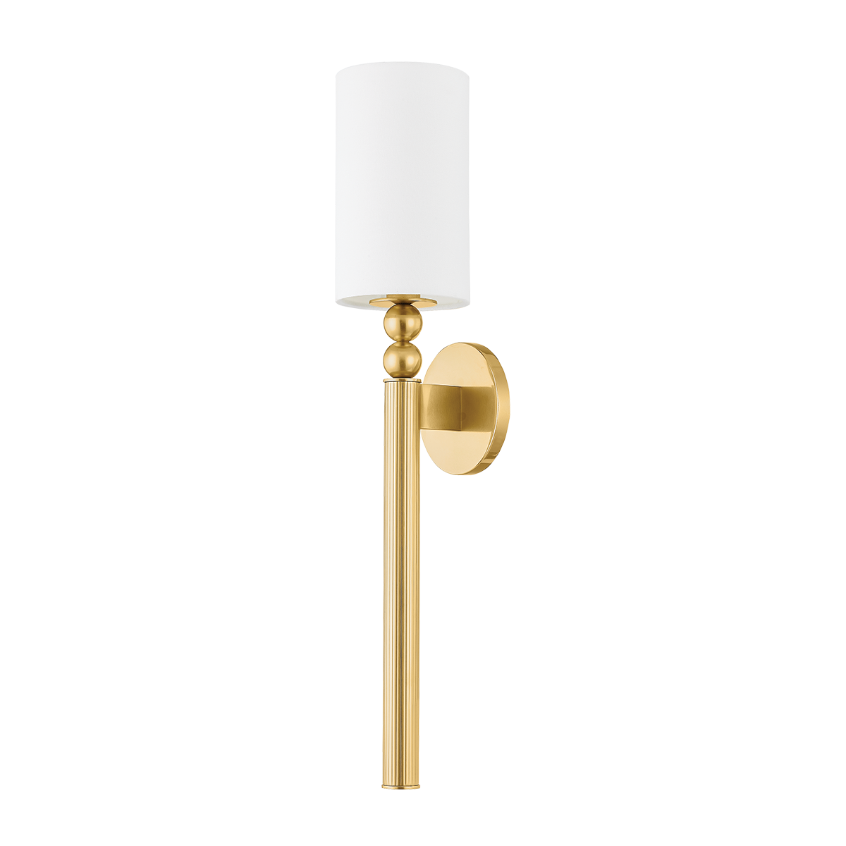 Lakeport Sconce 3824 by Hudson Valley Lighting - Elegant Wall Light with Linen Shade