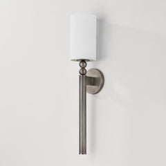 Lakeport Sconce 3824 by Hudson Valley Lighting - Elegant Wall Light with Linen Shade
