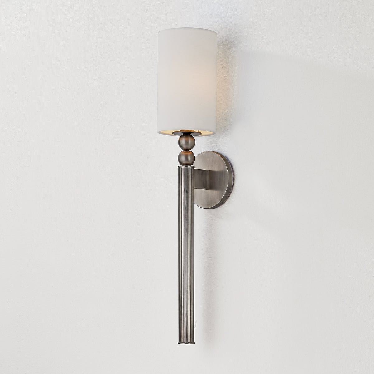 Lakeport Sconce 3824 by Hudson Valley Lighting - Elegant Wall Light with Linen Shade