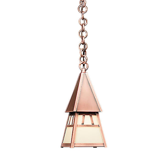 4″ Dartmouth Pendant - DH-4CR-AC - Antique Copper by Arroyo Craftsman