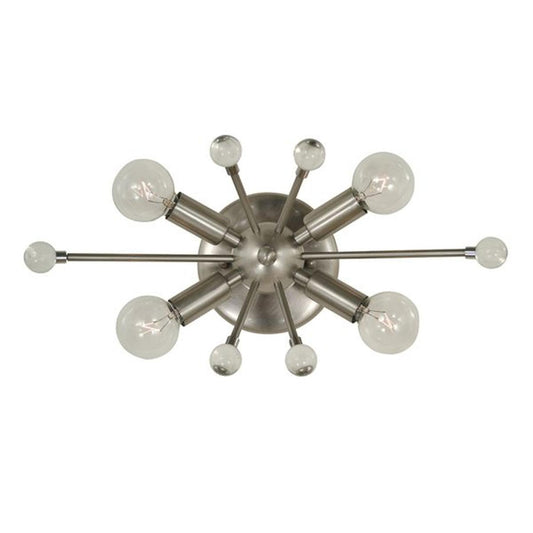 4-Light Brushed Nickel Supernova Sconce - 5322 BN by Framburg