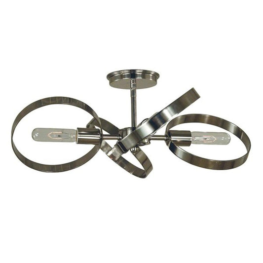 4-Light Copernicus Flush Mount/Semi Flush Mount - 5060 PN by Framburg