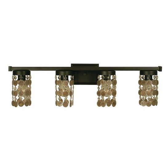 4-Light Mahogany Bronze Naomi Sconce - 4364 MB by Framburg