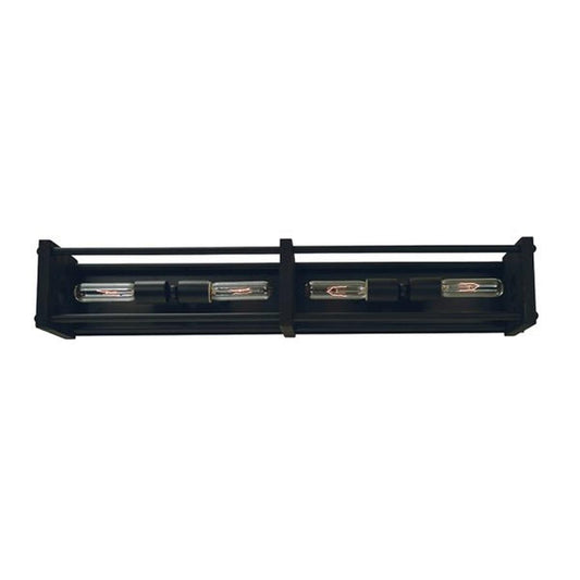 4-Light Matte Black Industria Sconce - 5534 MBLACK by Framburg