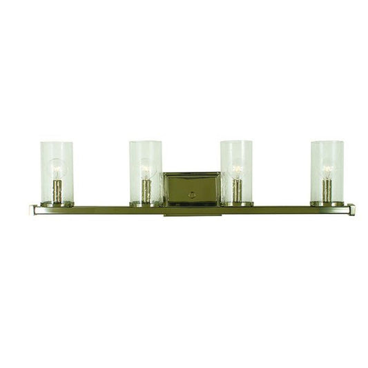 4-Light Polished Nickel Compass Sconce - 1114 PN by Framburg