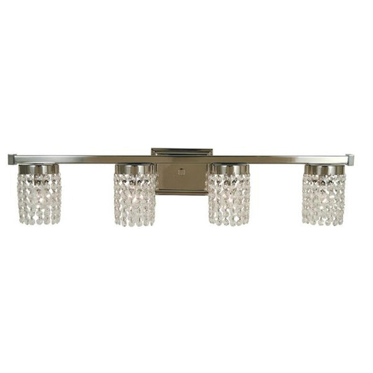 4-Light Polished Nickel Gemini Sconce - 4744 PN by Framburg
