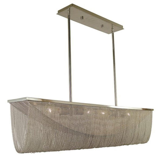 4-Light Polished Nickel Genesis Chandelier - 4638 PN by Framburg