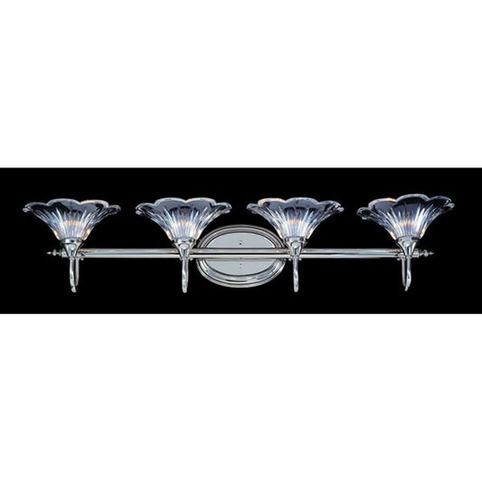 4-Light Polished Silver Geneva Sconce - 8734 PS by Framburg