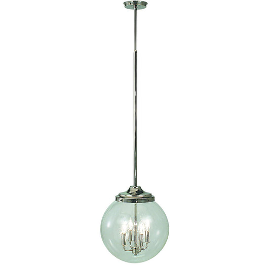 4-Light Polished Silver Moderne Pendant - 1056 PS by Framburg