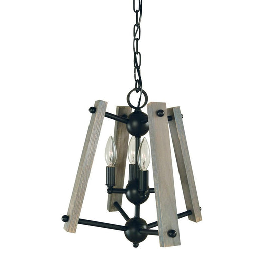 4-Lightmatte Black Meredith Dual Mount - L1136 MBLACK by Framburg