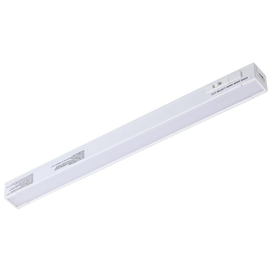 4 Watt 10-Inch LED Under Cabinet - 30K/40K/50K CCT Selectable - White Finish 120 Volt - Satco 63-402