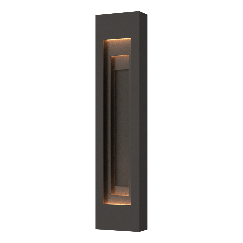 Procession Large Outdoor Sconce 40"H by Hubbardton Forge - Dimmable, UL Wet Rated, Multiple Finishes